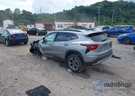 2024 Chevrolet Trax Fwd Lt из США, поврежденный, VIN KL77LHE2XRC002605